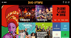 Desktop Screenshot of diaslatinos.nl